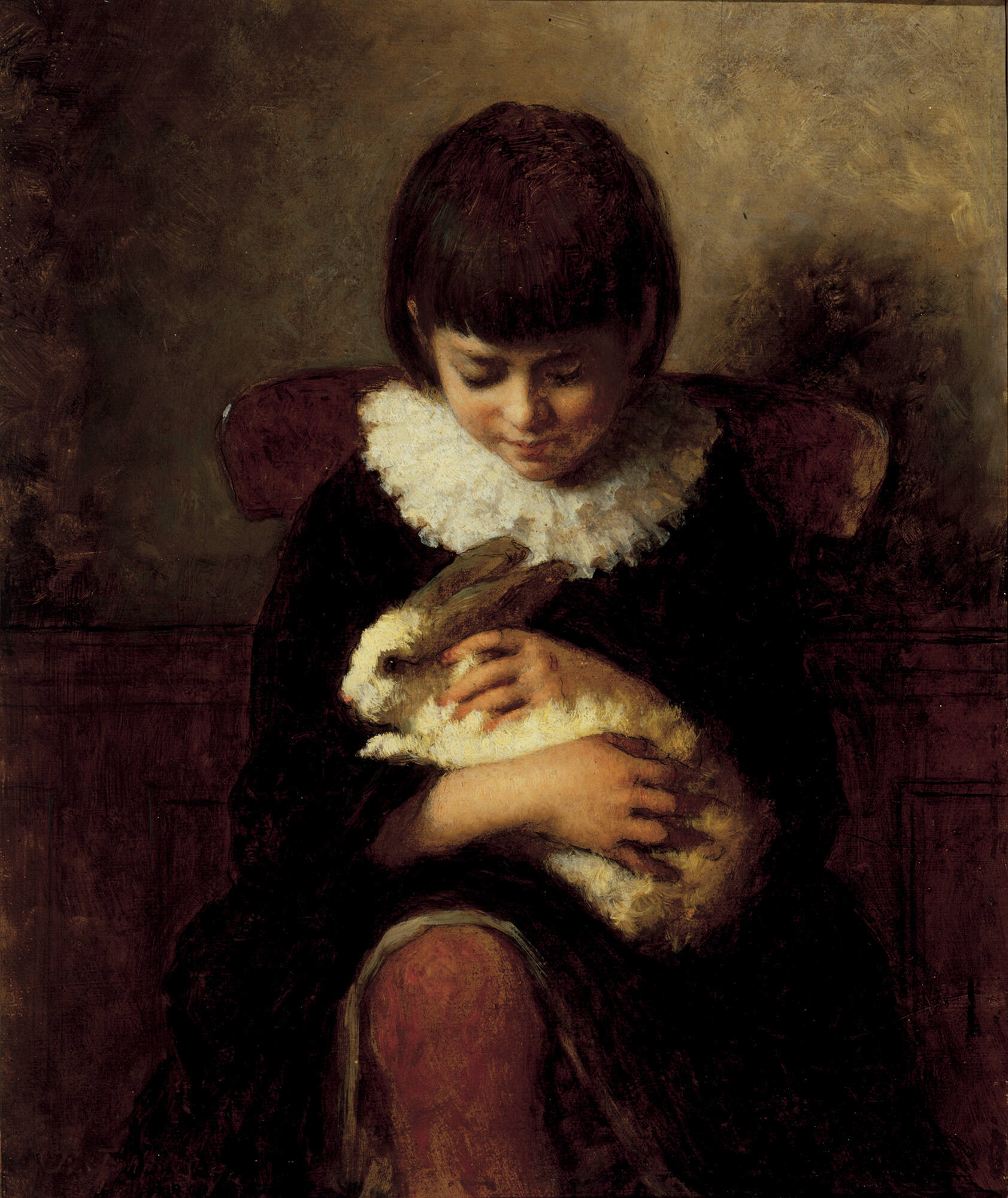 Child with Rabbit