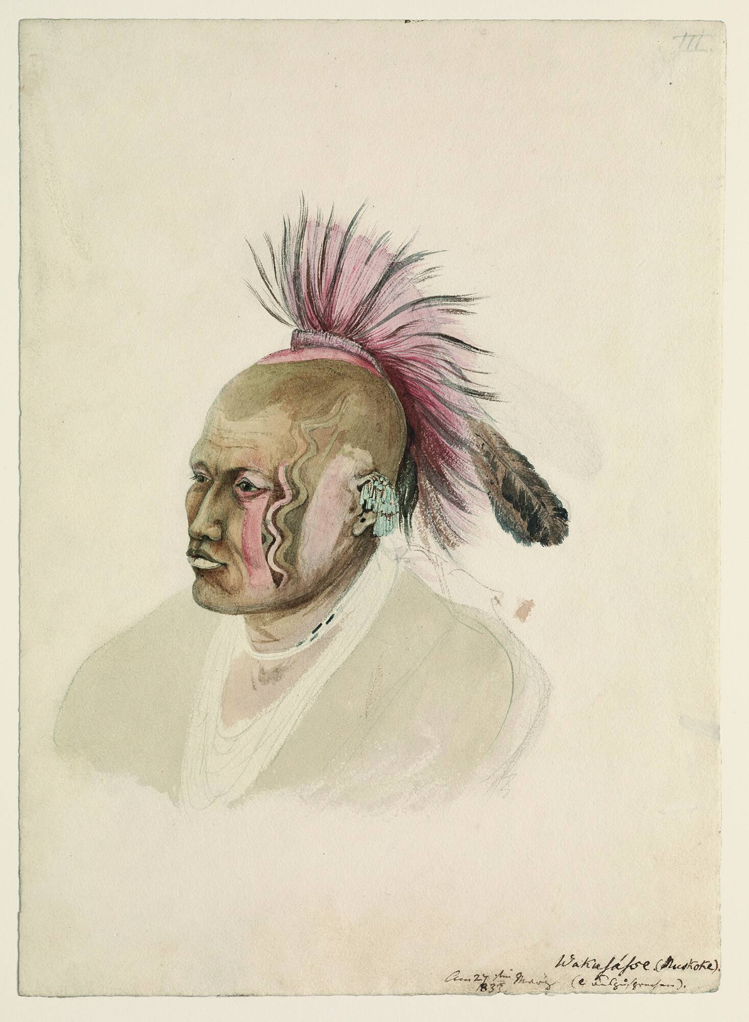 Wakussáse, Meskwaki Man