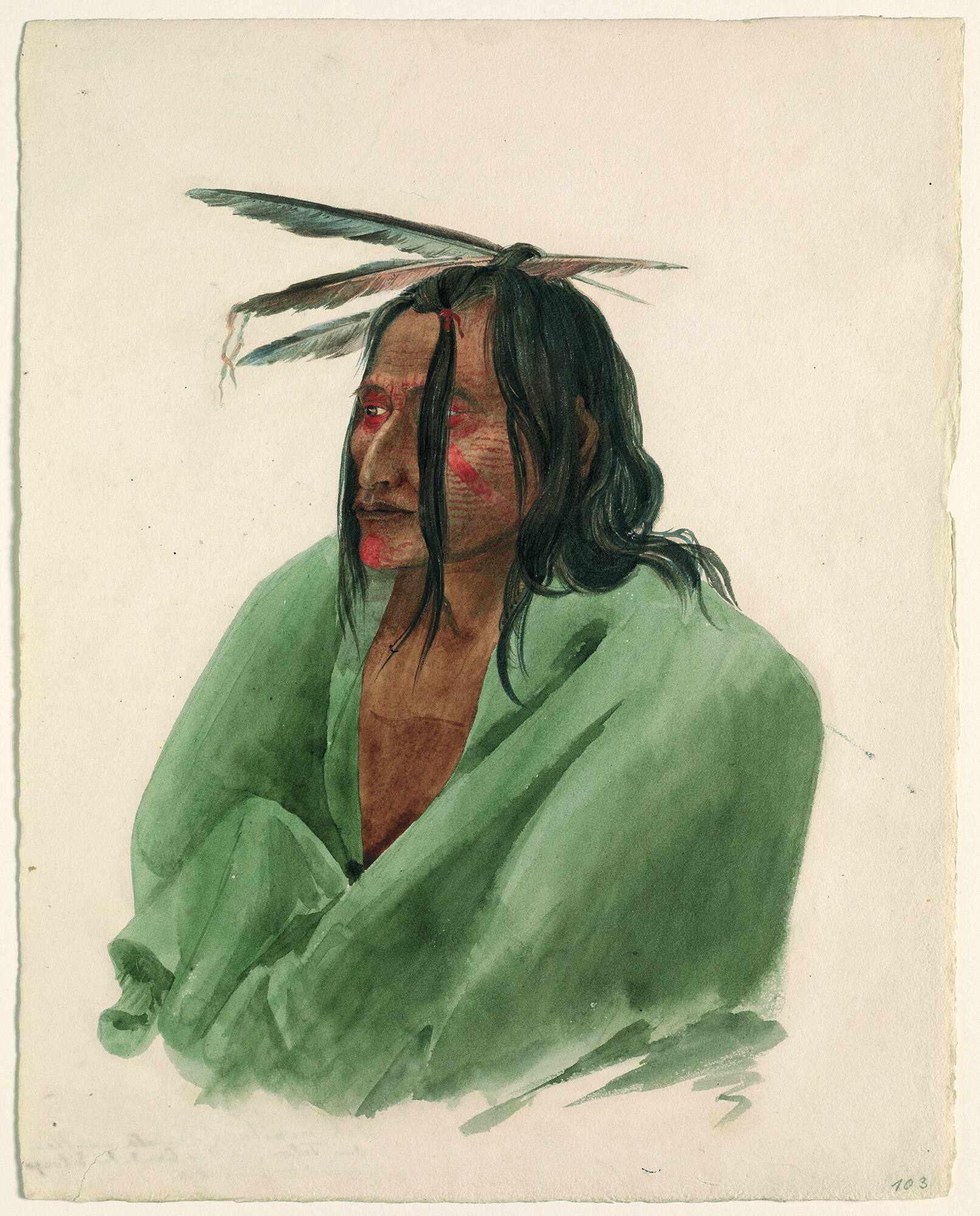 Wáh-Menítu, Lakota Sioux Man