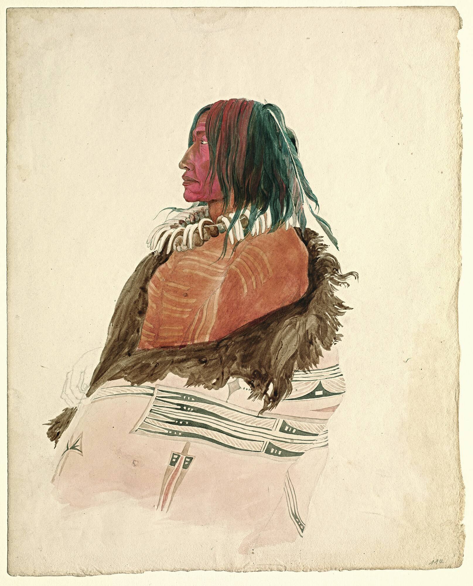 Pteh-Skah, Assiniboine Chief