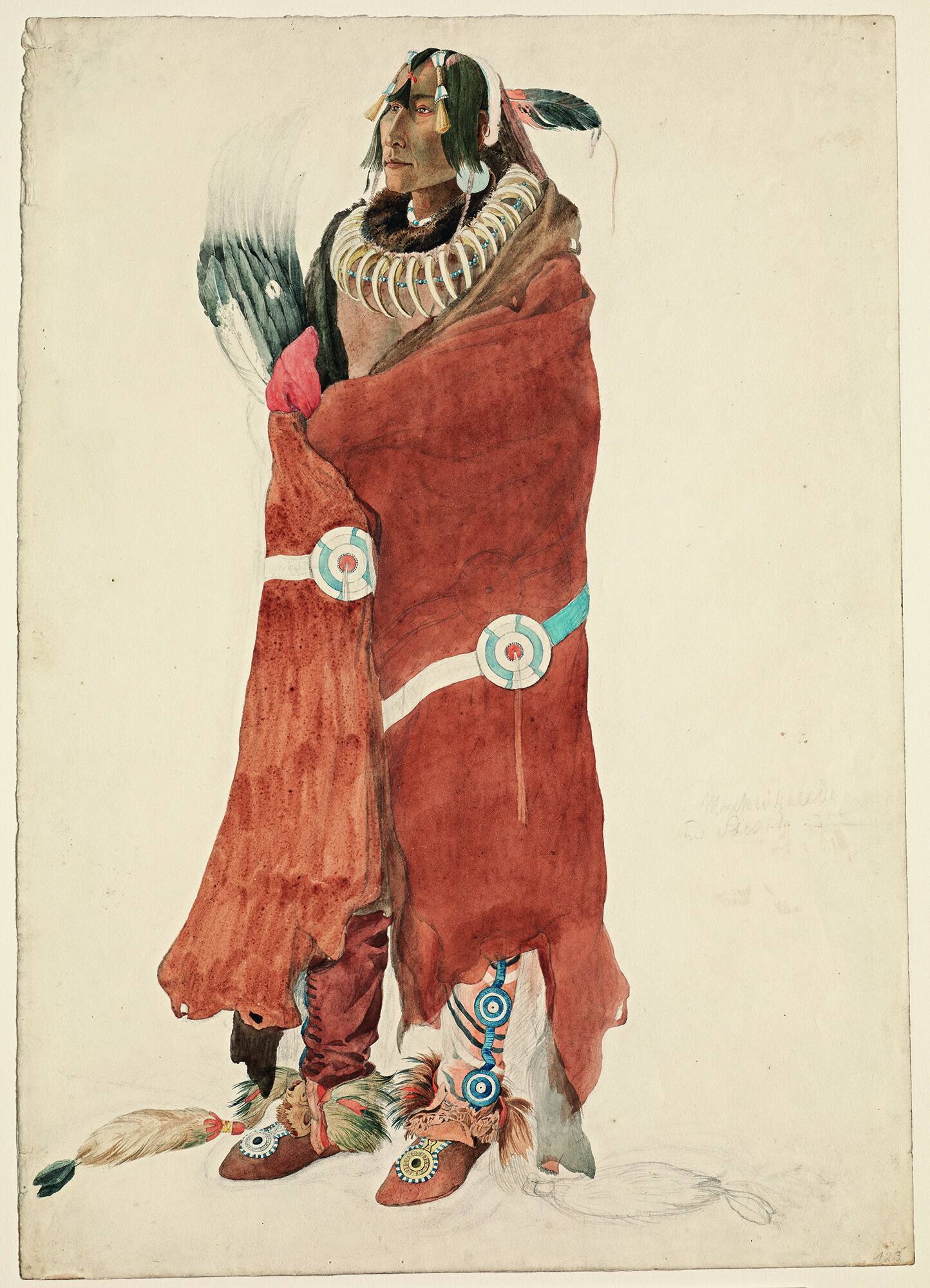 Máhchsi-Karéhde, Mandan Man