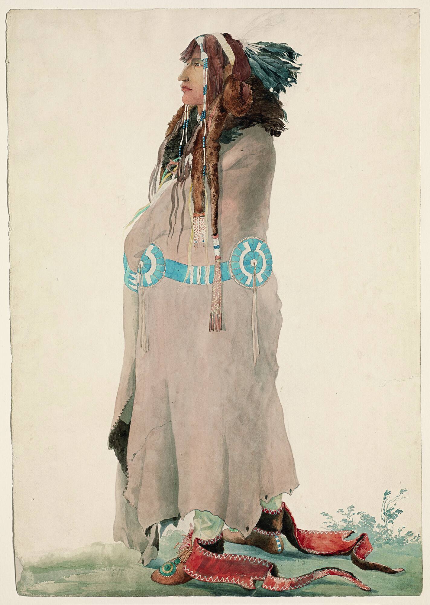 Síh-Chidä, Mandan Man