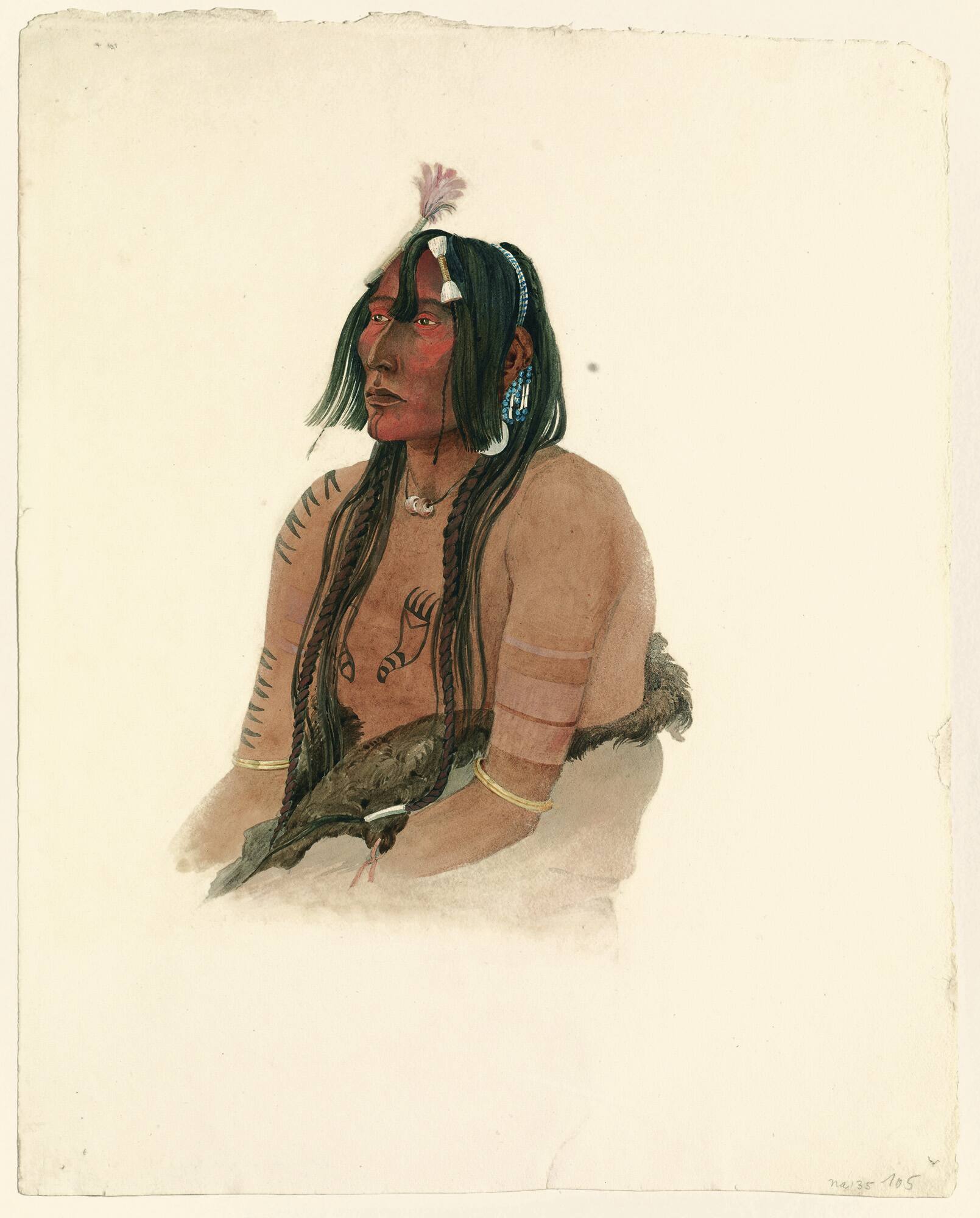 Psíhdjä-Sáhpa, Yanktonai Sioux Man