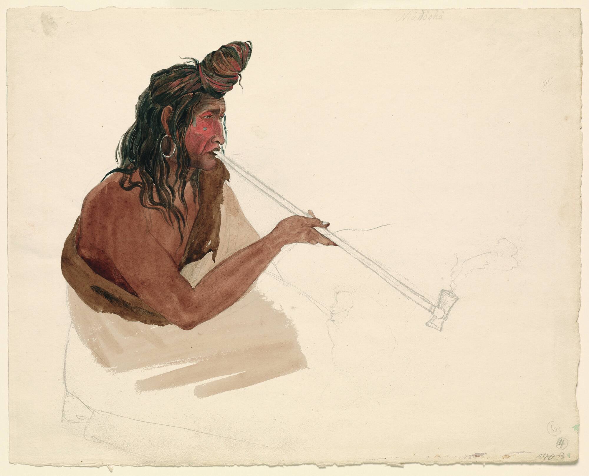 Niätóhsä, Gros Ventre Chief