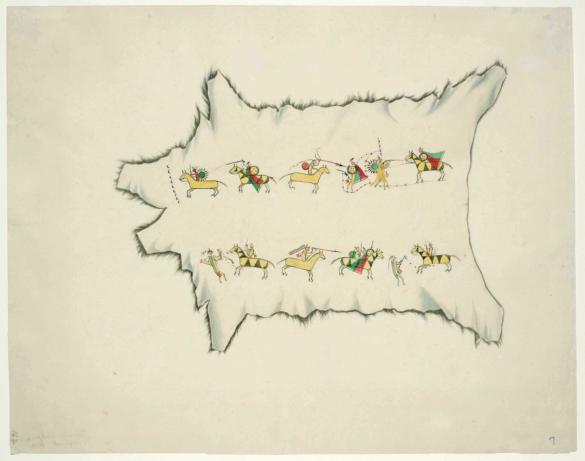 Hidatsa Buffalo Robe