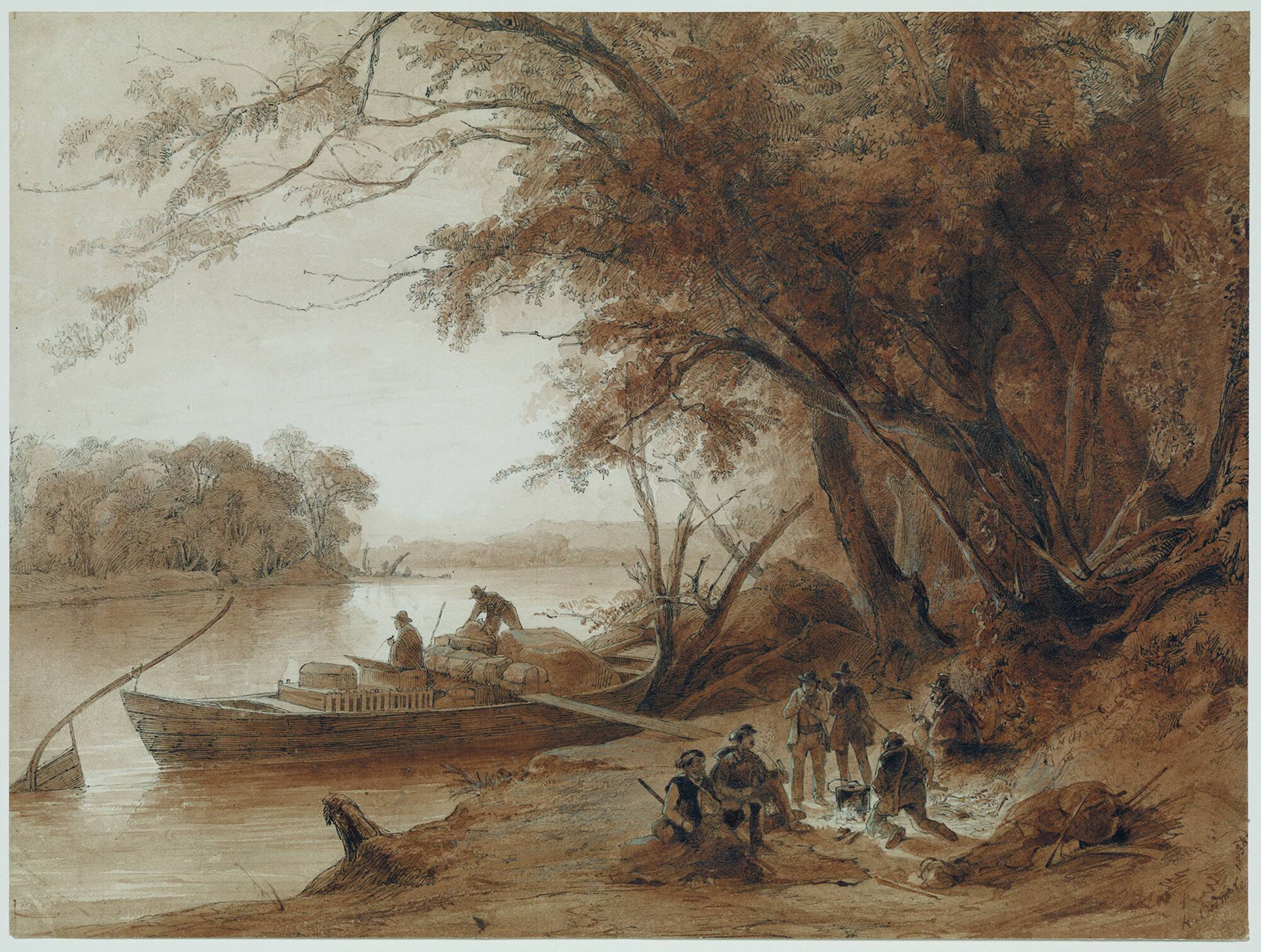 Evening Bivouac on the Missouri