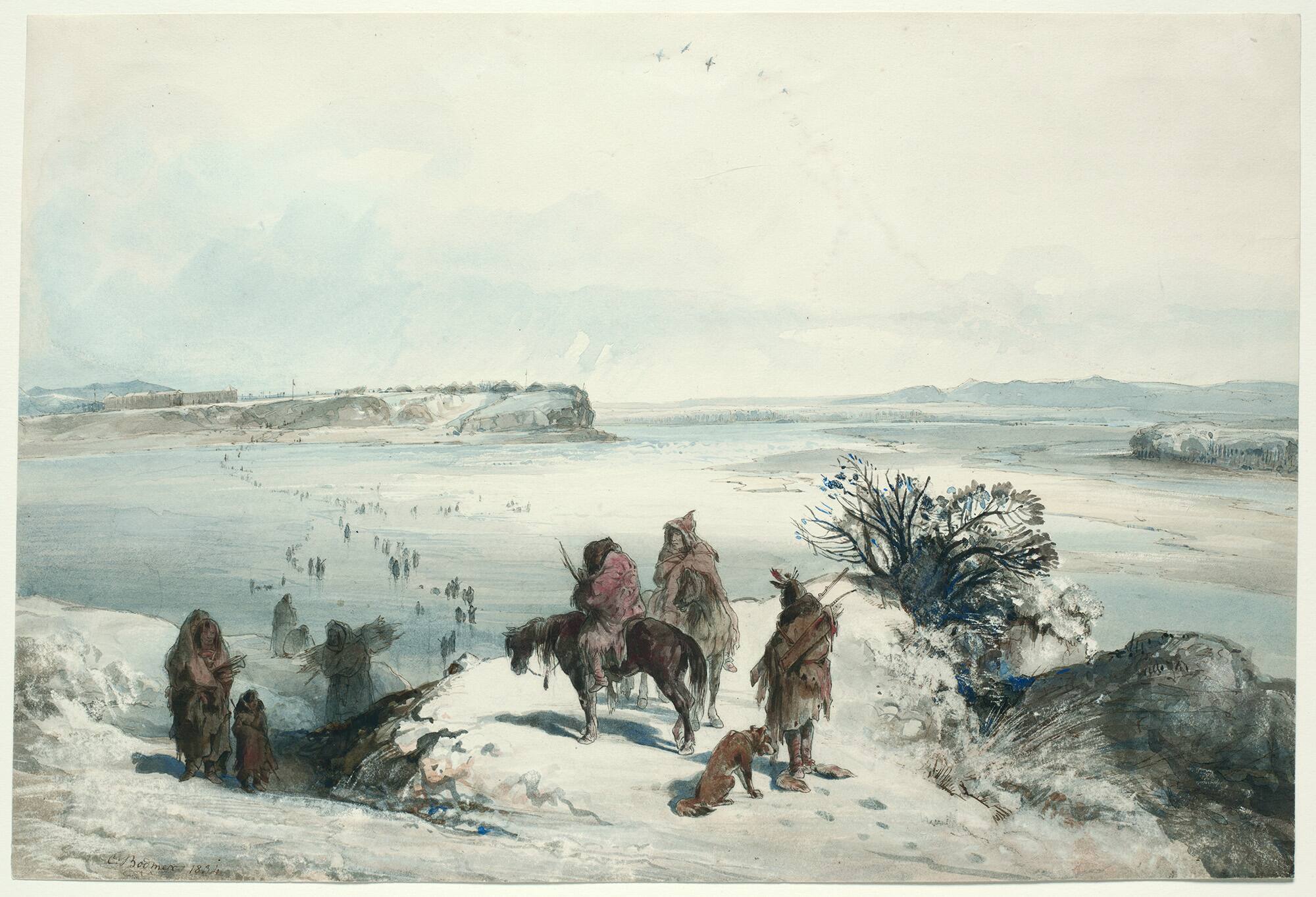 Mih-Tutta-Hangkusch, Mandan Village