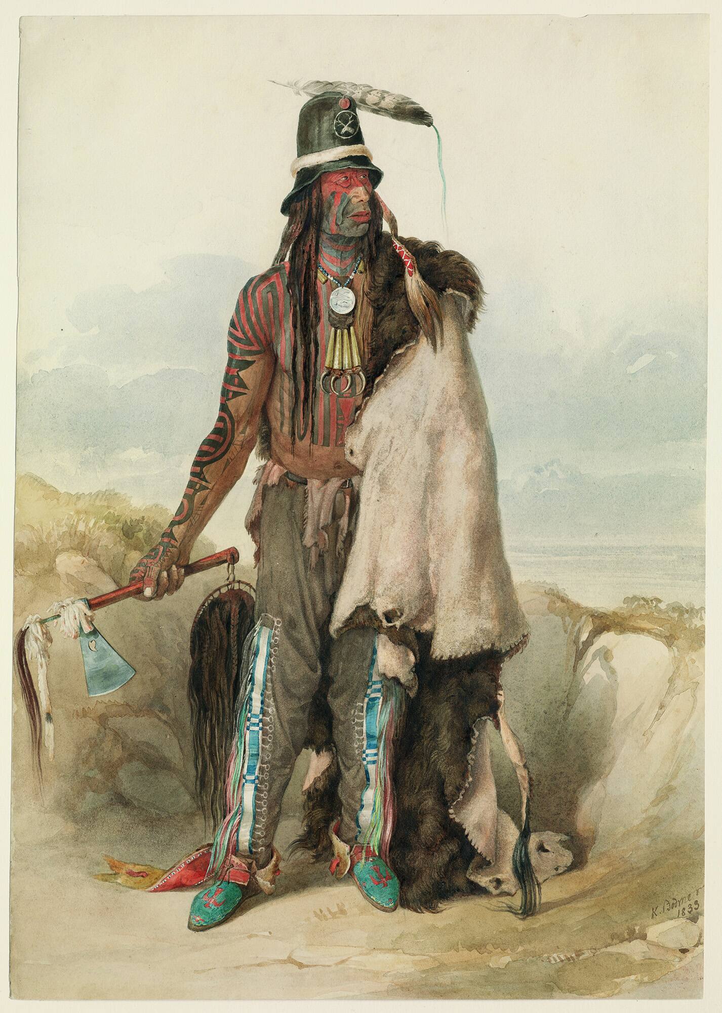 Addíh-Hiddísch, Hidatsa Chief