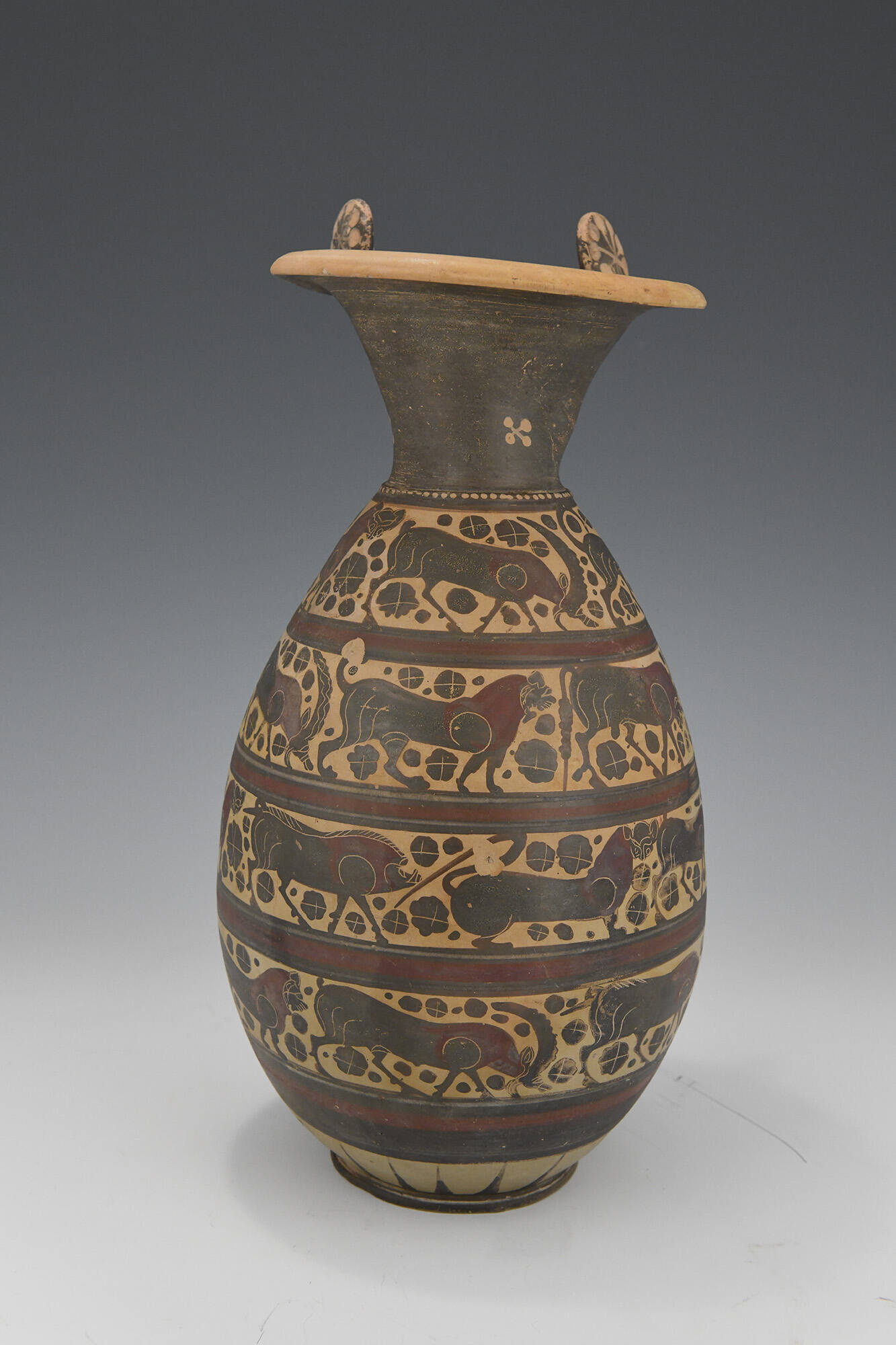 Italo-Corinthian Olpe (pitcher)