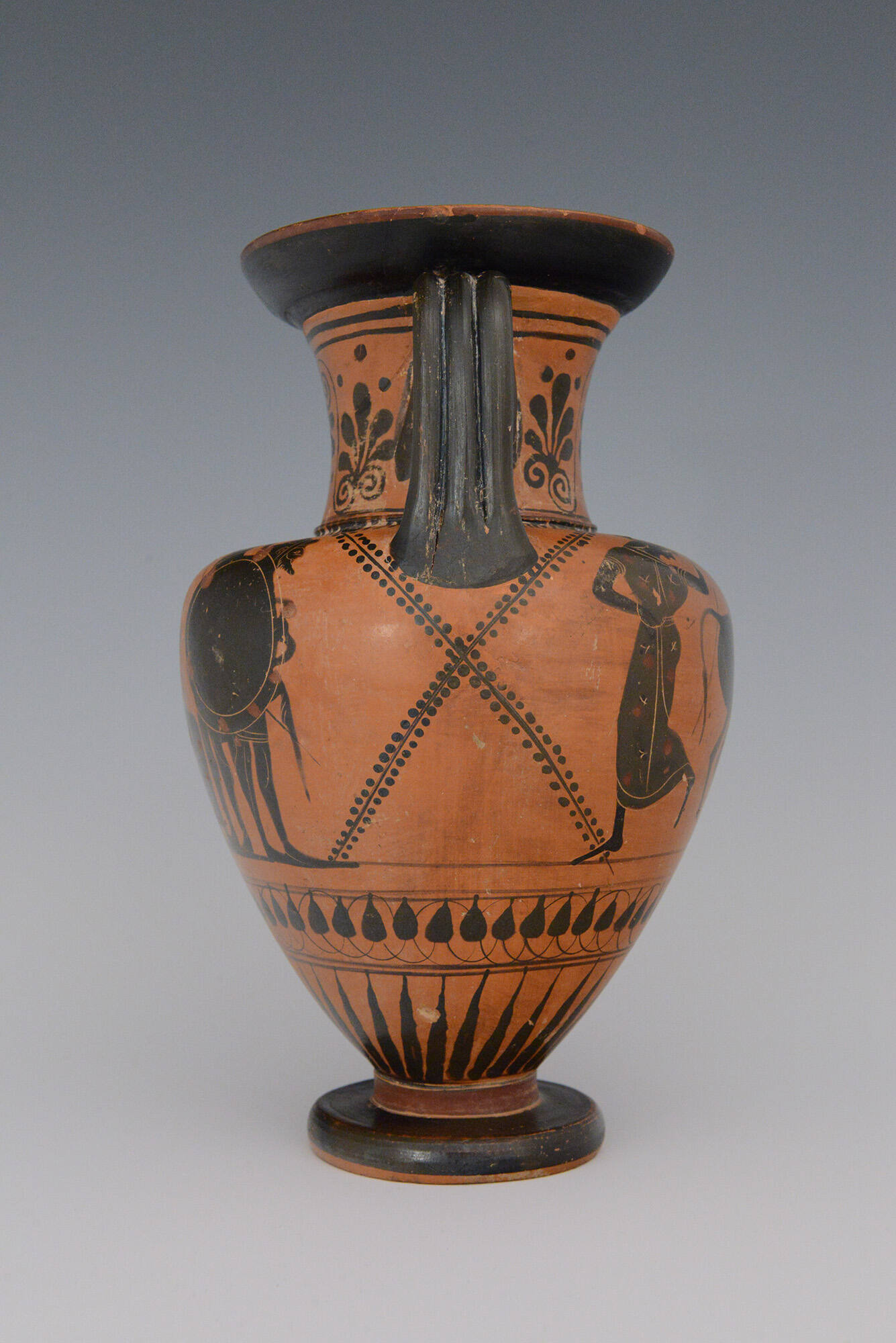 Black-Figure Neck Amphora (container)