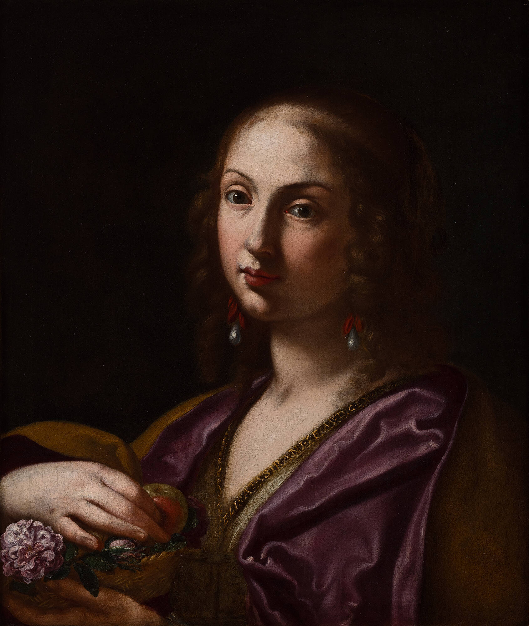 Portrait of Signora Ortensia Leoni Cordini as Saint Dorothy