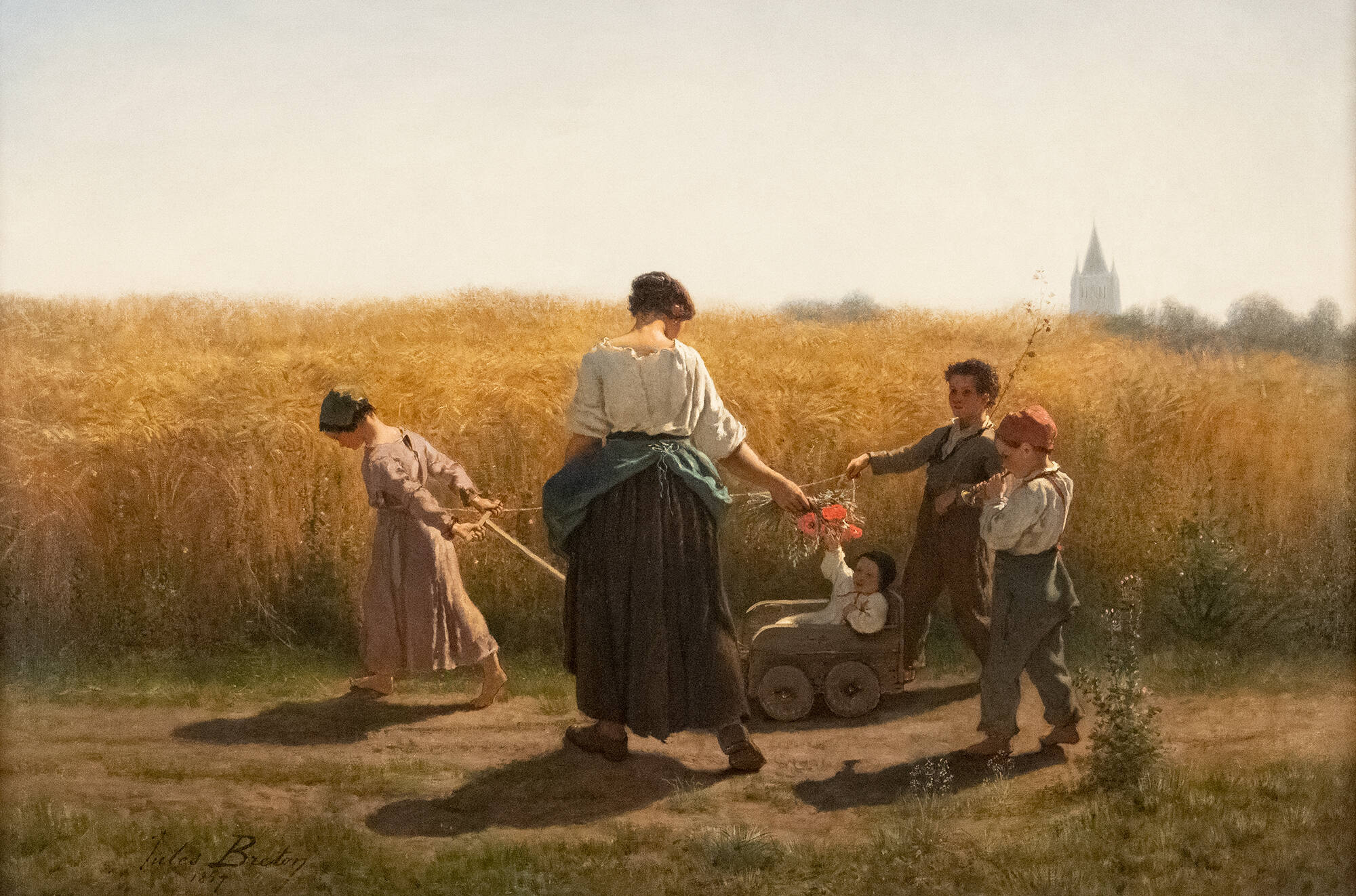 The Departure for the Fields